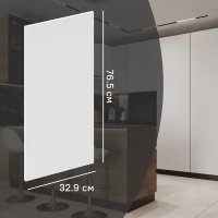 Фасад кухонного шкафа София 32.9x76.5 см KONSENSA ЛДСП цвет белый