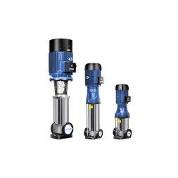 Насос вертикал.многоступ. CNP CDM3-26, 3 кВт, станд. фланец, 3х220В/3х380В, 50 Гц, чугун, 120 С