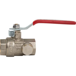 Кран шаровой прямой Valtec DN15 PN16 1/2" ВР латунь ручка флажок
