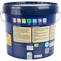 Краска для стен кухня и ванная Dulux Ultra Resist моющаяся полуматовая полупрозрачная база BC 4.5 л